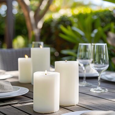 Стовпчасті свічки 6 x 12 см, час горіння 40 годин HORECA CANDLES