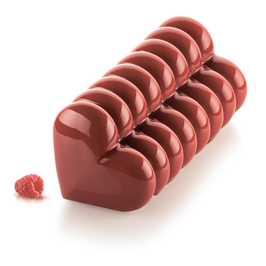 BUCHE COEUR Форма силіконова