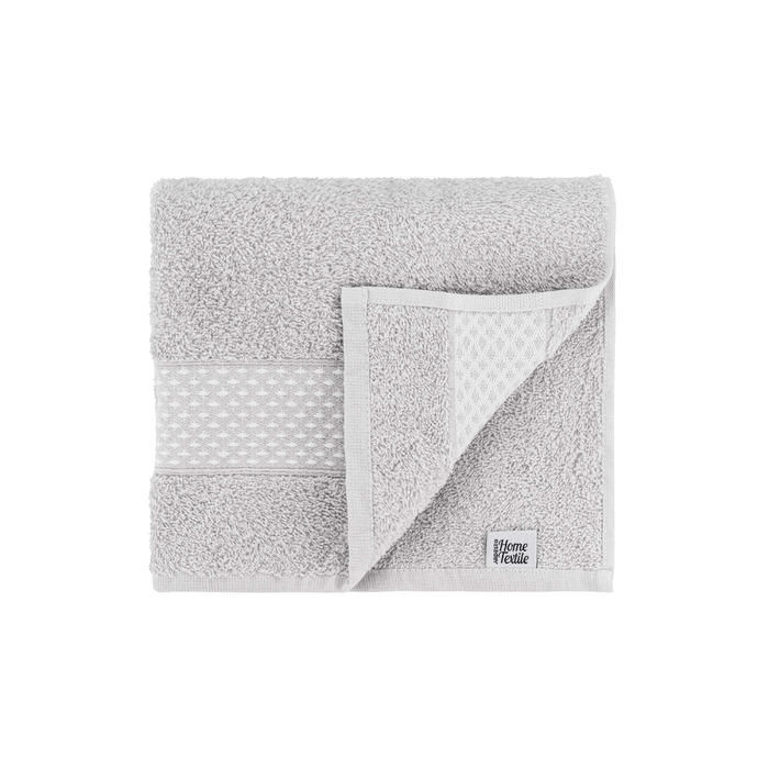 Набір рушників махрових Ardesto Holiday, 50х90см, 70х140см, 2шт, 100% бавовна, сірий світлий