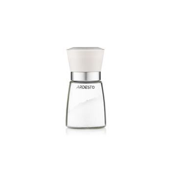 ARDESTO Gemini Мельница для соли и перца, 180мл, стекло, пластик, прозрачный, бежевый