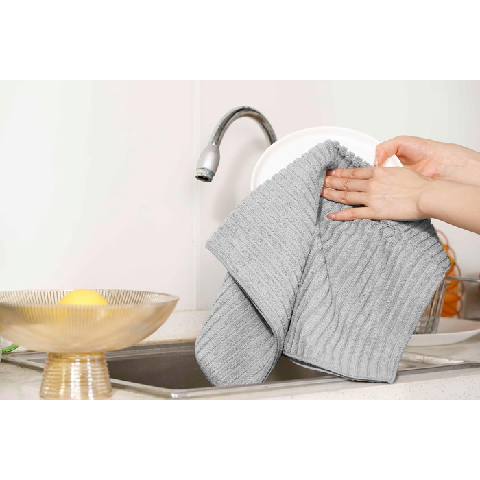 Набор полотенец из 8 предметов 45 х 65 см gryeer