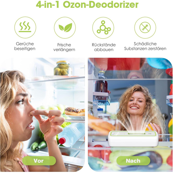 Поглинач запаху для холодильника з батареєю iyes.top