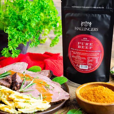 Класичний набір спецій Hallingers - Подарунковий набір спецій ручної роботи, 12 спецій з усього світу (Набір) - Літній подарунок та ідеальний подарунок для барбекю День народження, вітання, новоселення, річниця, вільний час Класичні спеції., 12 спецій (73