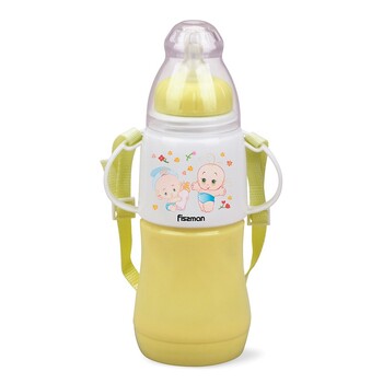 Бутылка для кормления Fissman 230 мл желтый (7957)