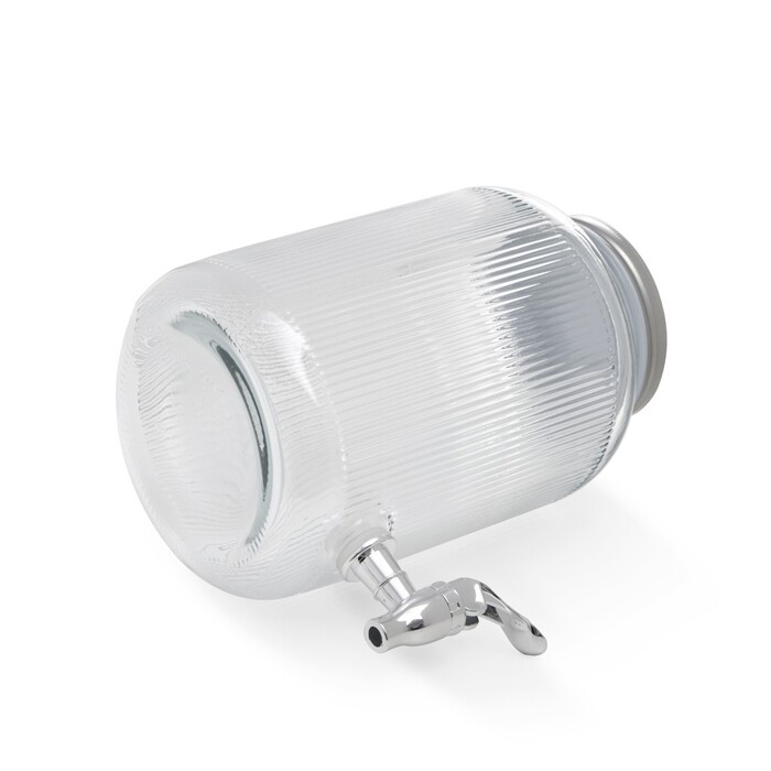 Діспенсер для напоїв 3,9 л скло Fissman