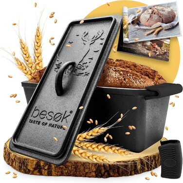 Форма для випікання хліба із кришкою 28 см besok