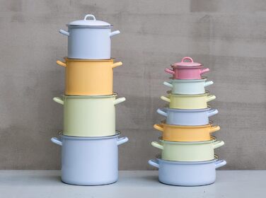 Каструля з хромованим обідком 18 см Riess