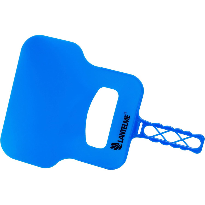 Лопатка-віяло для роздування вугілля 30 x 20 см, синій Lantelme
