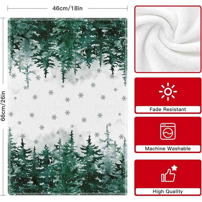 Набор из 2 рождественских кухонных полотенец 45 x 65 см, набор S Merry Christmas Ohok