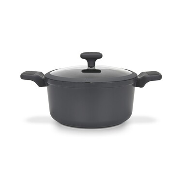 Каструля зі скляною кришкою 24 см 4,7 л TITANIUM PRO Fissman