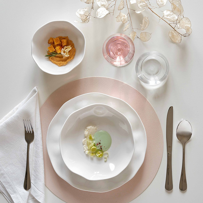 Мисочка La Porcellana Bianca LUNIA, порцеляна, діам. 12 см