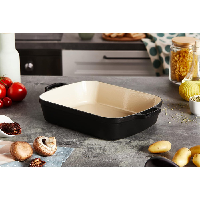 Форма для запікання прямокутна 33 см, матово-чорний Signature Le Creuset