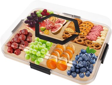 Контейнер для снеків з 6 відділеннями Clyfanesy