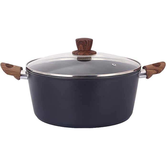 Каструля Bravo Chef класична 20 см (2.6 л) з кришкою (6917687)