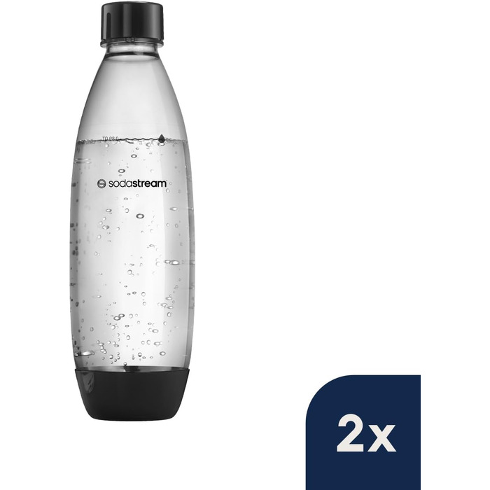 Л пластикова пляшка FUSE без бісфенолу А Можна мити в посудомийній машині Сумісний з DUO, E-DUO, Terra та багатьма іншими. 2 шт., 0,8