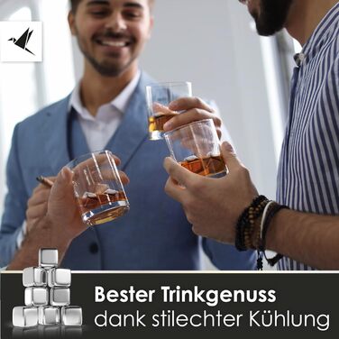 Камені для віскі багаторазового використання з щипцями, 9 предметів Beyond