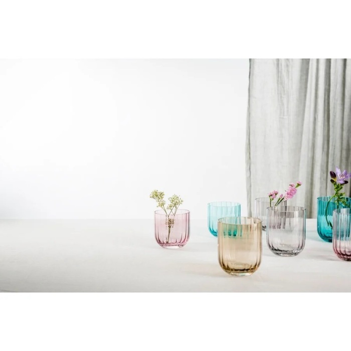 Ваза 12,4 см сіро-коричнева Dialogue Zwiesel Glas