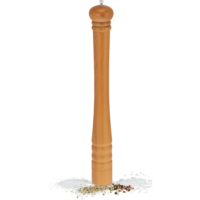 Дерев'яний млин для перцю та солі 51,5 см Relaxdays