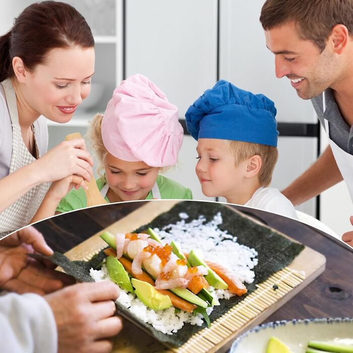 Набір для суші 20 предметів чорний Mbsomnus