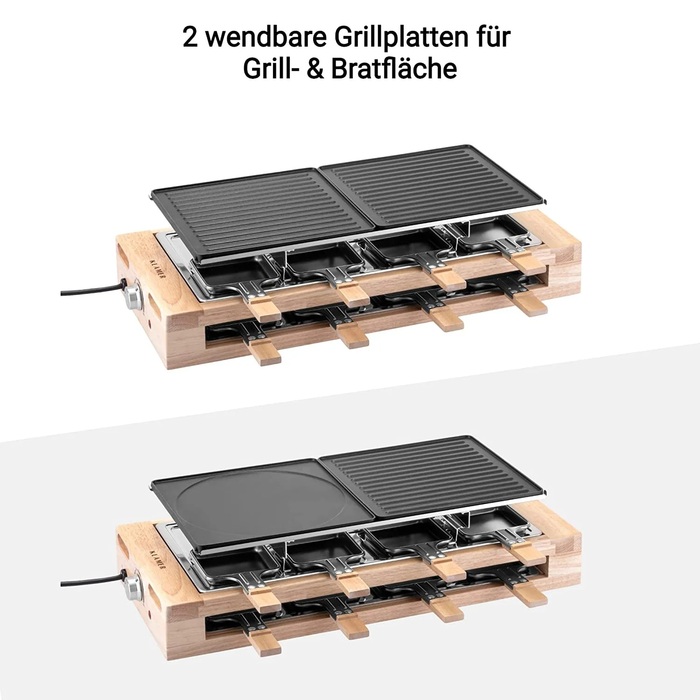 Раклетниця на 8 персон Klamer