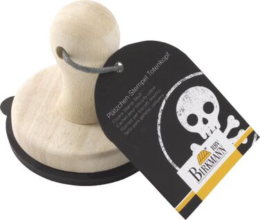 Штамп для печива у вигляді черепа, 7 см, RBV Birkmann