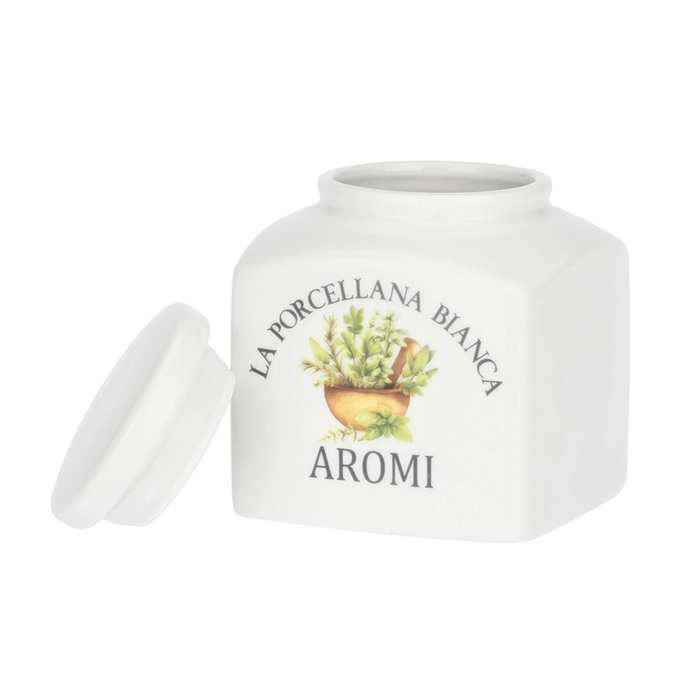 Банка для духм'яних трав La Porcellana Bianca CONSERVA, порцеляна, 500 мл