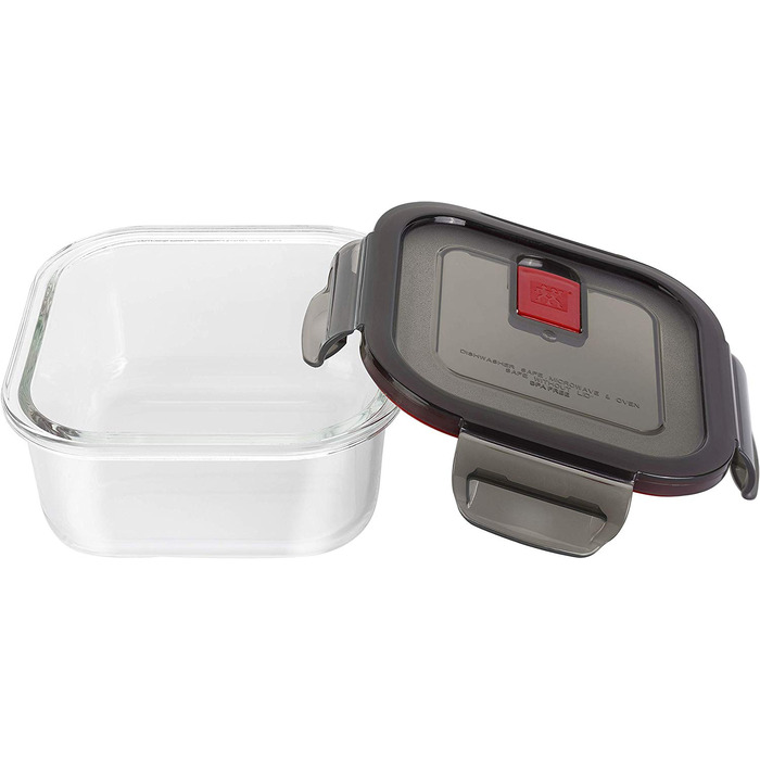 Стеклянный контейнер, квадратный, 500 мл Gusto Zwilling