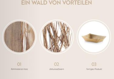 Набір паперові стаканчики для морозива 50 шт. 120 мл DeinPack