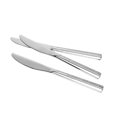 Набор столовых ножей Fissman 3 предмета FLOR 22,5 см нержавеющая сталь (3051)