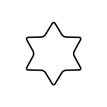 Формочка для печива Зірочка металева 6 см Kaiser