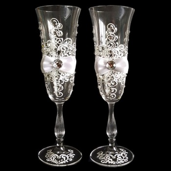 Бокалы Свадебные 2 шт Sandy 190 мл 4098 BOHEMIA