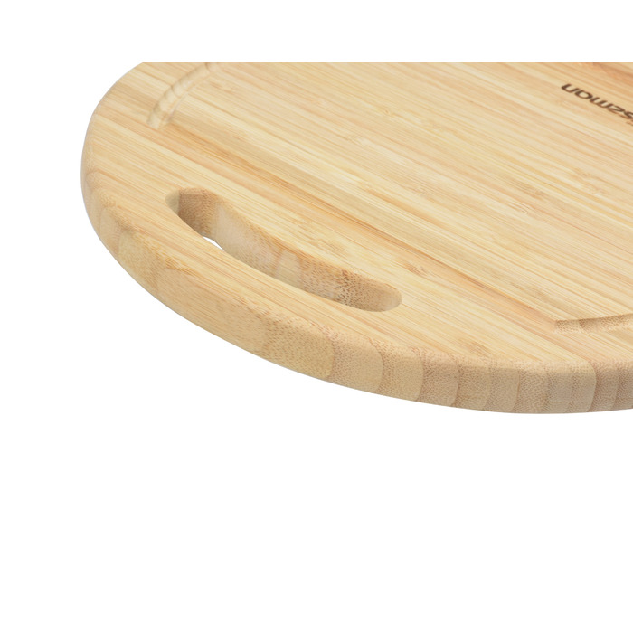 Обробна дошка кругла Fissman 28x28x1,9 см (8778)