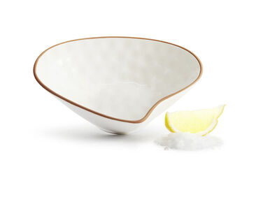 Блюдо для морепродуктів з 2 частин біле Sagaform