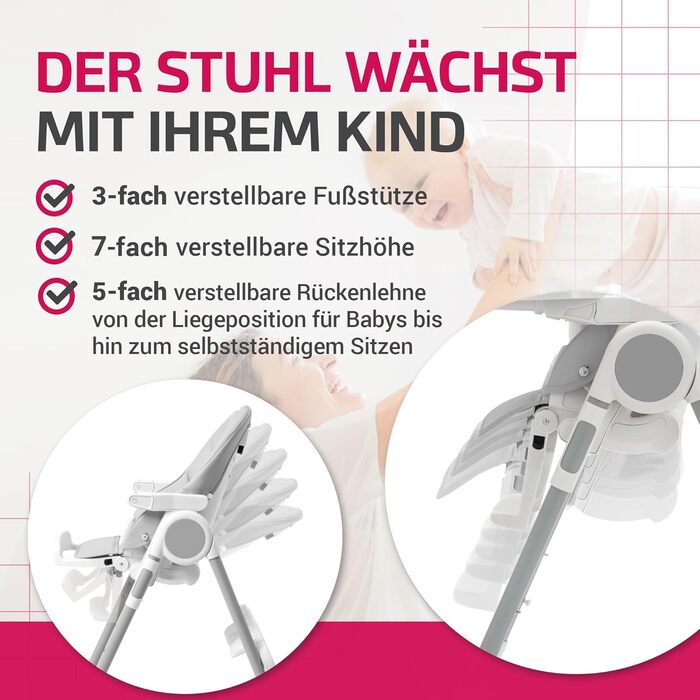 Дитячий стільчик для годування Suleno