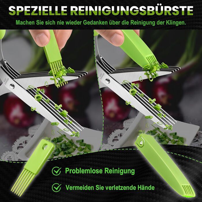 Ножиці з 5 лезами Lesolph