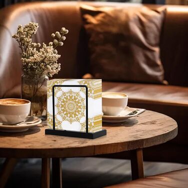 Тримач для серветок в ретро-стилі чорний Gohytal