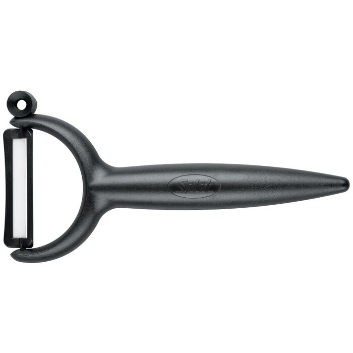 Овощечистка керамическая, черный Brio Silit