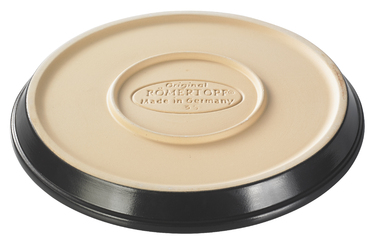 Блюдо для випічки на грилі, 32 см, бежеве / чорне, BLACK EDITION Römertopf BBQ Römertopf