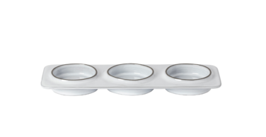 Сервировочное блюдо на 3 емкости 28 см 560673996156