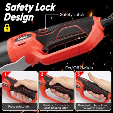 Розпалювач для вугілля 1850 Вт Shall