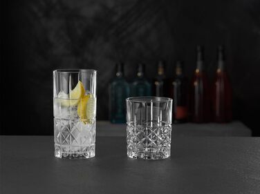 Набір з 12 склянок для віскі та лонгдринків, Highland Nachtmann