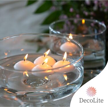 Плаваючі свічки 30 x 45 мм 96 шт. DecoLite