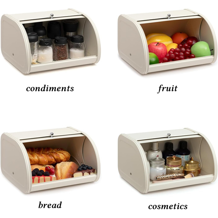 Хлібниця з кришкою що згортається 30,5 x 26 x 17,5 см HollyHOME