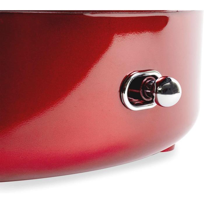 Аппарат для попкорна 5,5 л в ретро-стиле красный Nostalgia