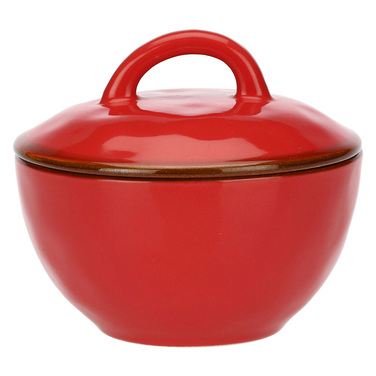 Сахарница Rose&Tulpani Milano CONCERTO CORALLO, керамогранит, коралл, 250 мл