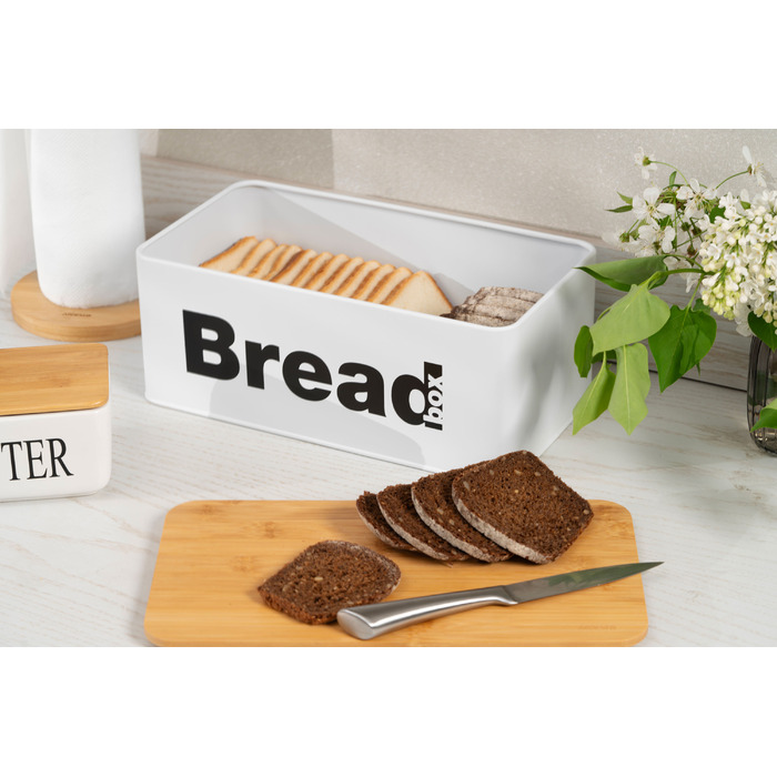 Хлібниця 33 х 18 х 13 см білий Midori ARDESTO