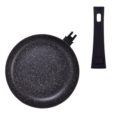 Сковорідка для смаження Fissman FIORE 20x4,5 см зі знімною ручкою (14292)