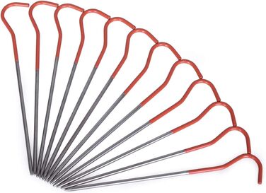 Колышки для туристической палатки 15 см 12 шт. iBasingo