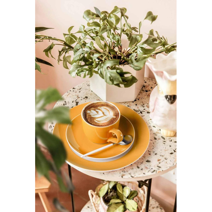 Кавовий сервіз на 6 персон, 18 предметів, помаранчевий Liberty Pure Colors Seltmann Weiden