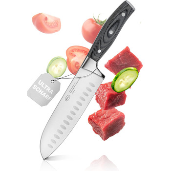 Ніж сантоку 17,5 см Wolfgrey Rosle